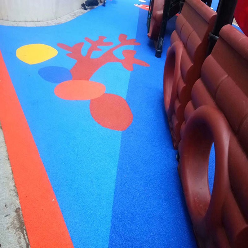 南平幼兒園塑膠地板供應 幼兒園epdm施工工藝